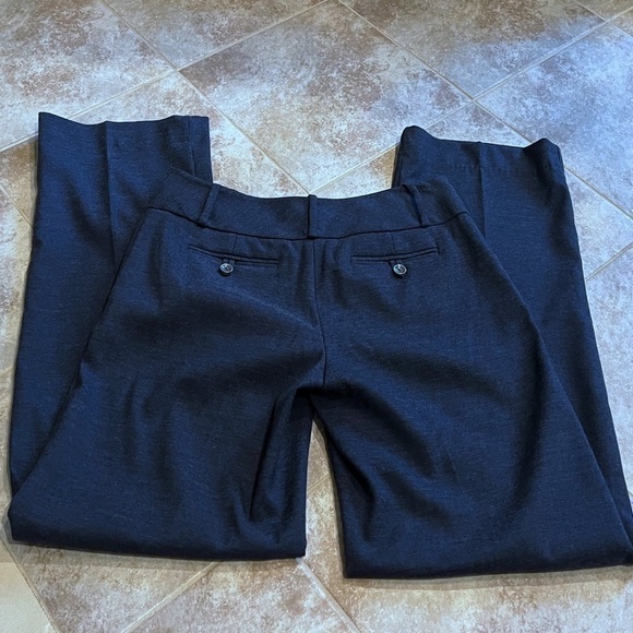 The Limited Cassidy fit bootcut mid rise dark blue trousers dress pants 4 - Picture 2 of 10
